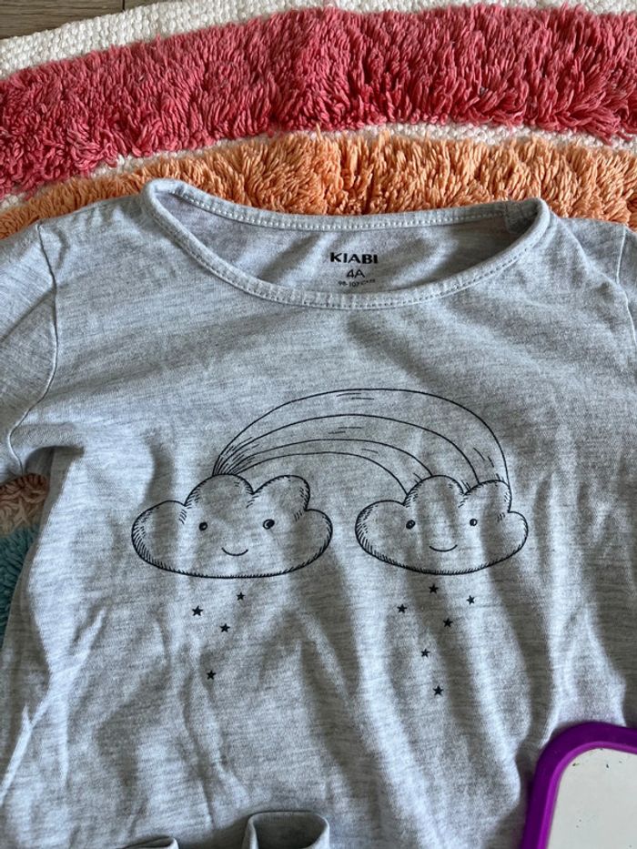 Pyjama mi saison nuages - photo numéro 2