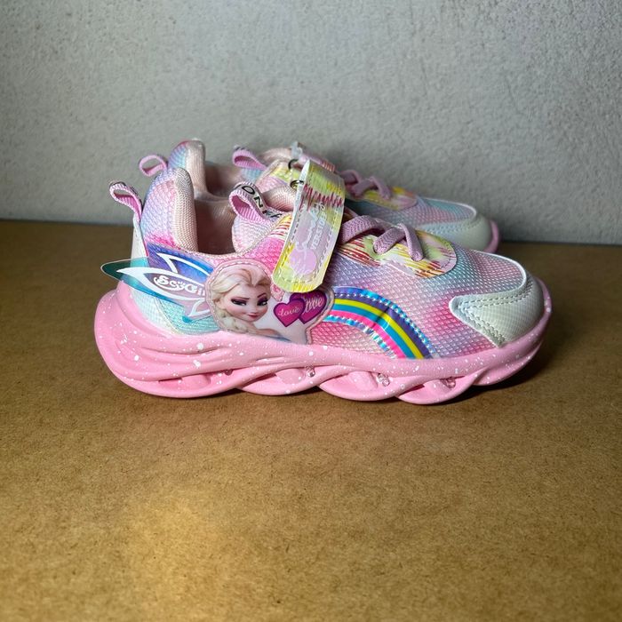 Basket reine des neiges rose lumineuse