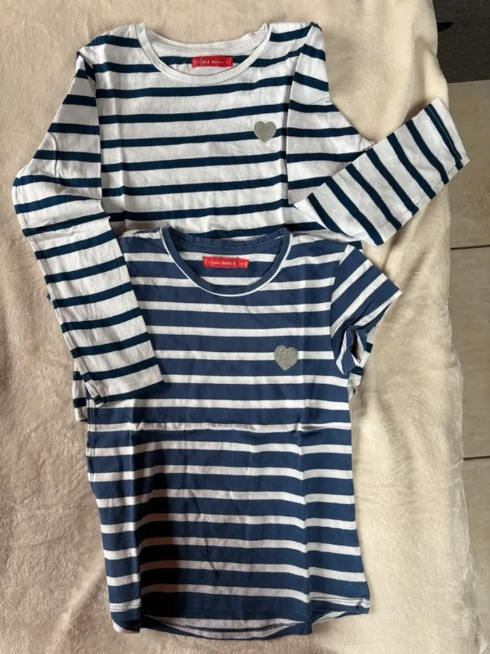 Lots de 2 t-shirt fille
