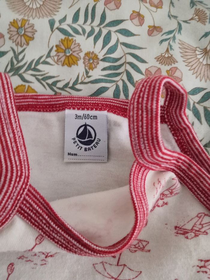 Body pyjama 3mois Petit Bateau - photo numéro 2