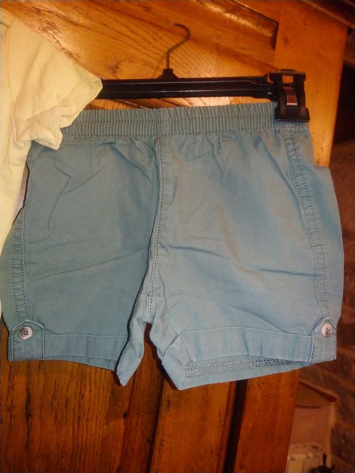 Ensemble assorti été bébé garçon taille 12 mois - photo numéro 4