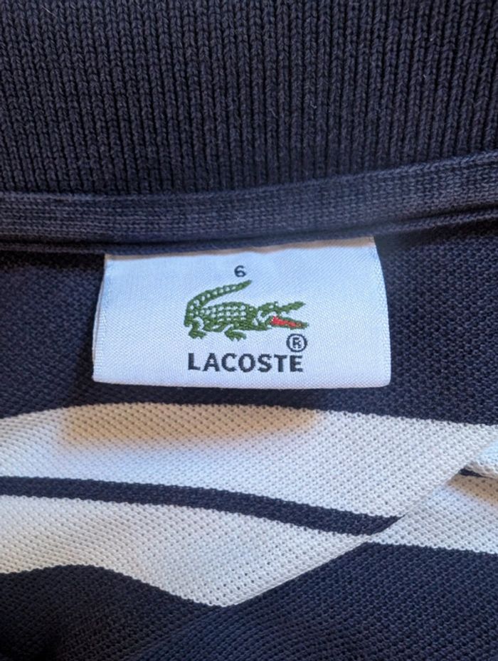 Polo Lacoste Taille 6 (Xl) - photo numéro 3