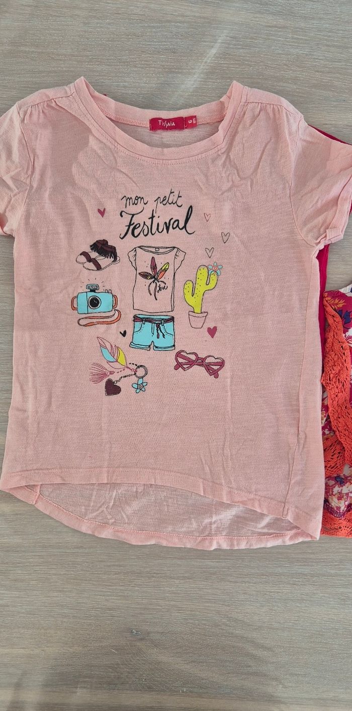 Lot tee-shirts manches courtes - photo numéro 3