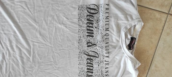 T shirt blanc homme taille l - photo numéro 5