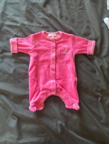Pyjama velours taille 0