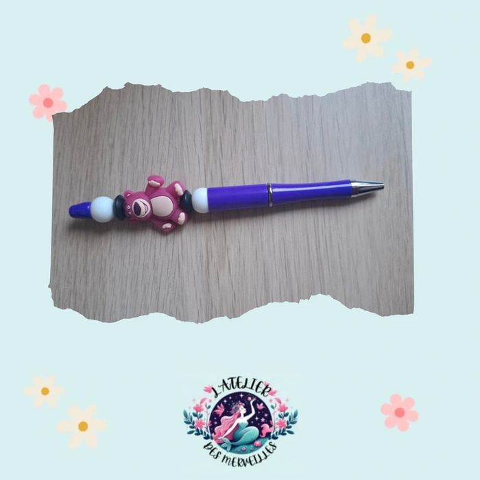 Bic avec perle en silicone disney fleure - photo numéro 13