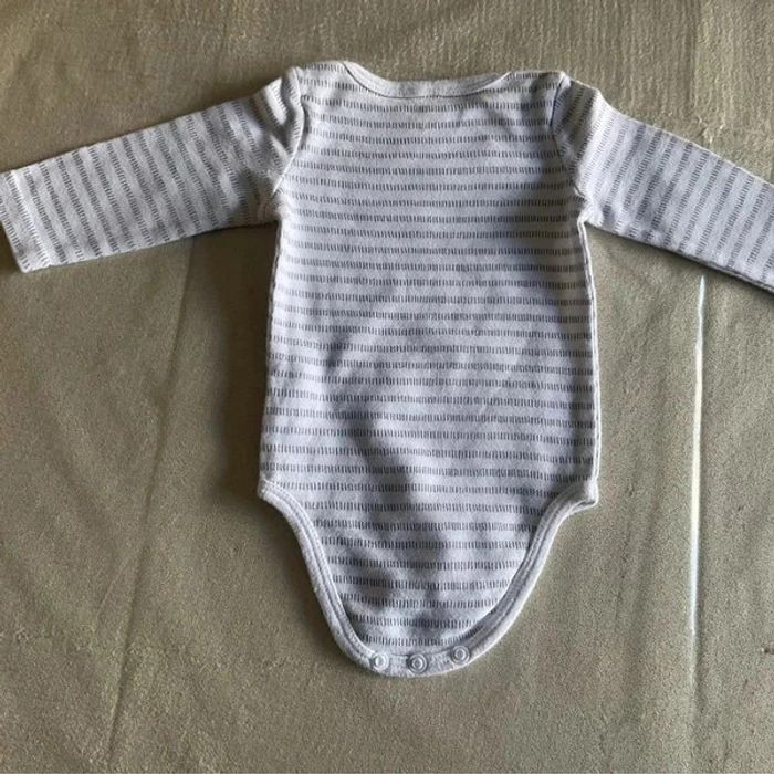 🍼 Body rayé manches longues bébé 🍼 - photo numéro 2
