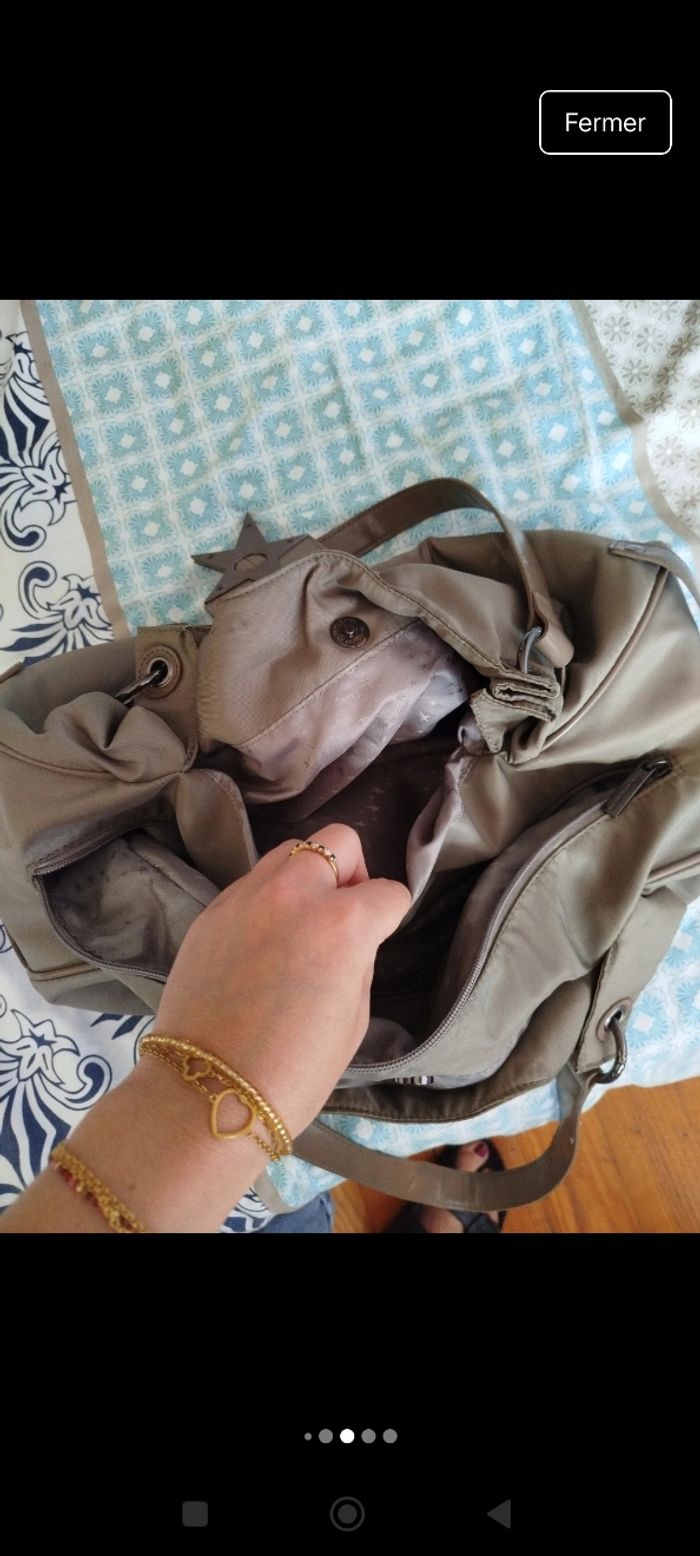 Sac Thierry Mugler couleur taupe. - photo numéro 6