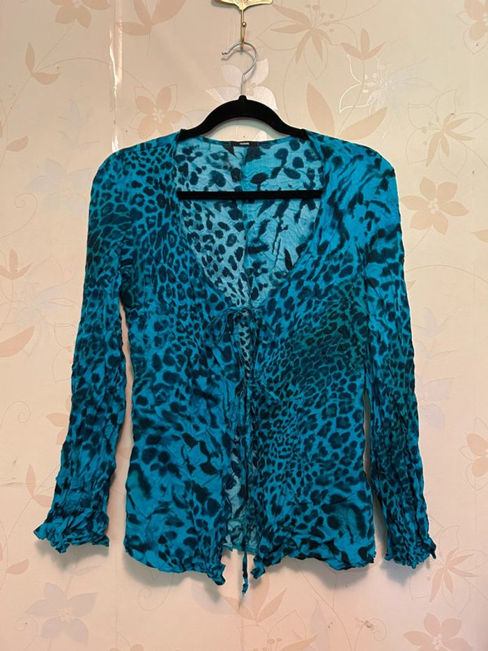 Chemise manches longues avec liens - photo numéro 3