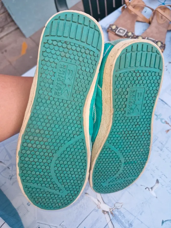Baskets bleues - photo numéro 3