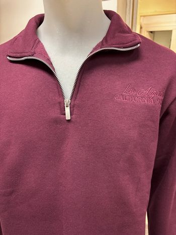 Quarter Zip Celio Bordeaux