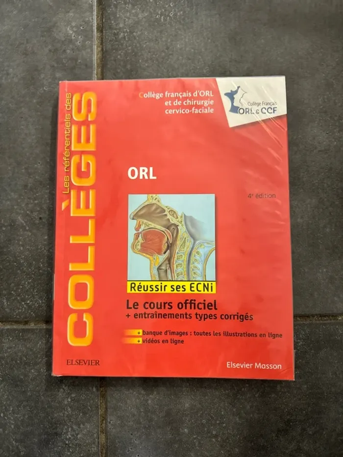 Livre O.R.L., les référentiels des collèges