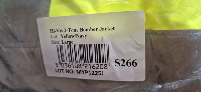 [NEUVE] Portwest Veste Chaude & Résistante à l'eau Haute Visibilité (Taille L) - photo numéro 4