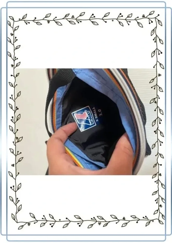 pochette à bandoulière Kway, X Small 3.0, très bon état 18x14cm - photo numéro 5