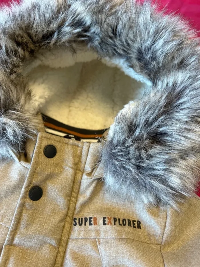 Manteau imperméable beige bébé garçon C&A - 9/12 mois - photo numéro 5