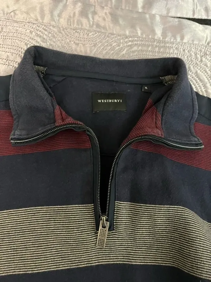 Sweat Westbury XL rayé
