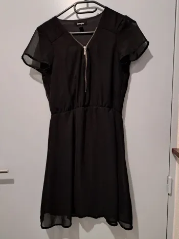 Robe avec ferneture