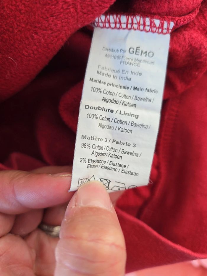 Gilet zippé à capuche - Gémo - 8 ans - photo numéro 9