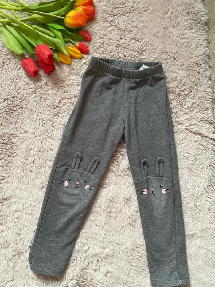 Legging molletonné 3/4 ans