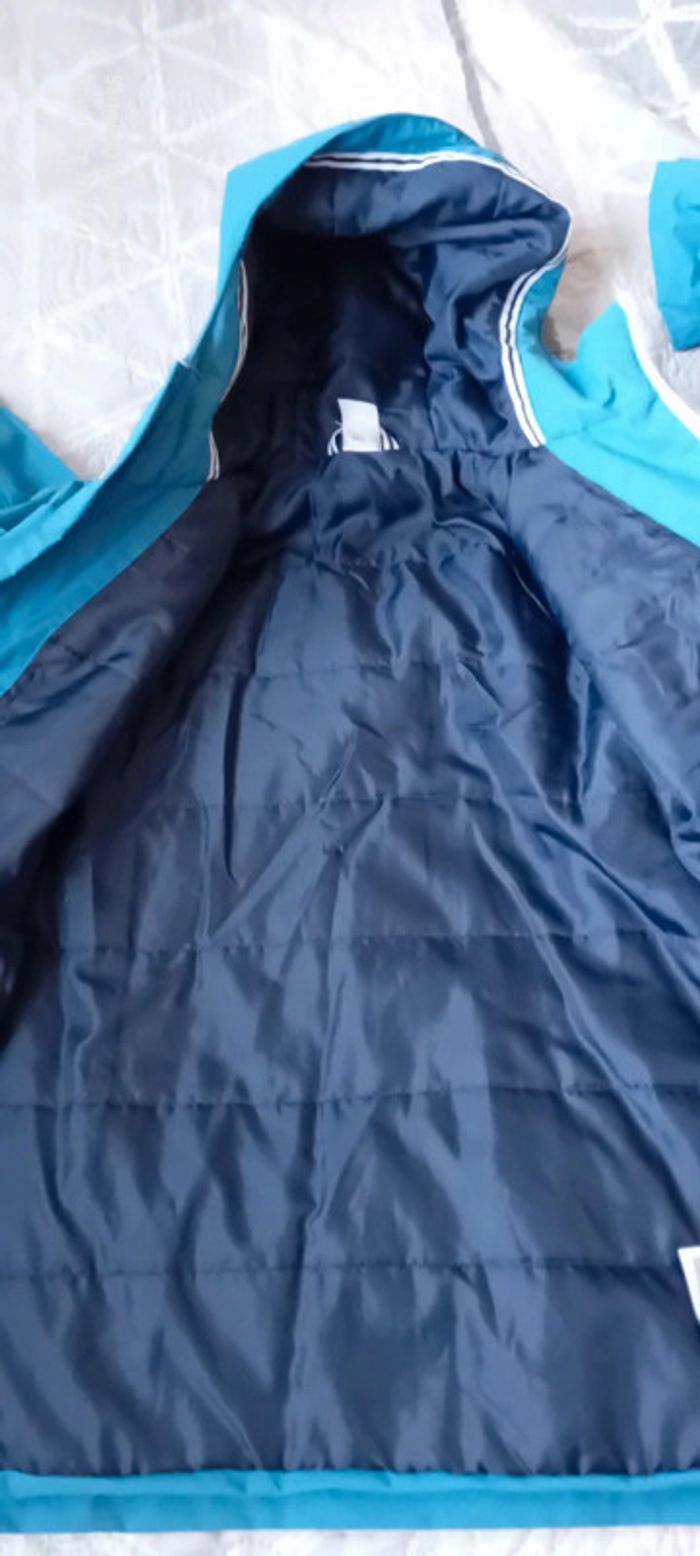 Blouson coupe vent doublé tribord bleu garçon 12 ans décathlon - photo numéro 13