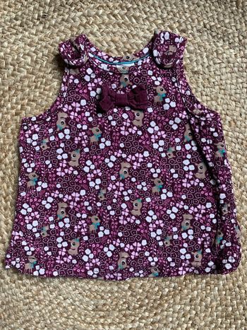 Robe Velours 2 -4 mois