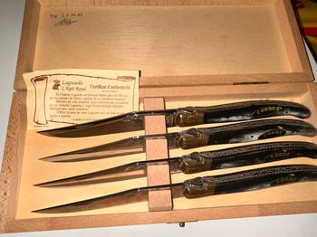 Set couteaux laguiole