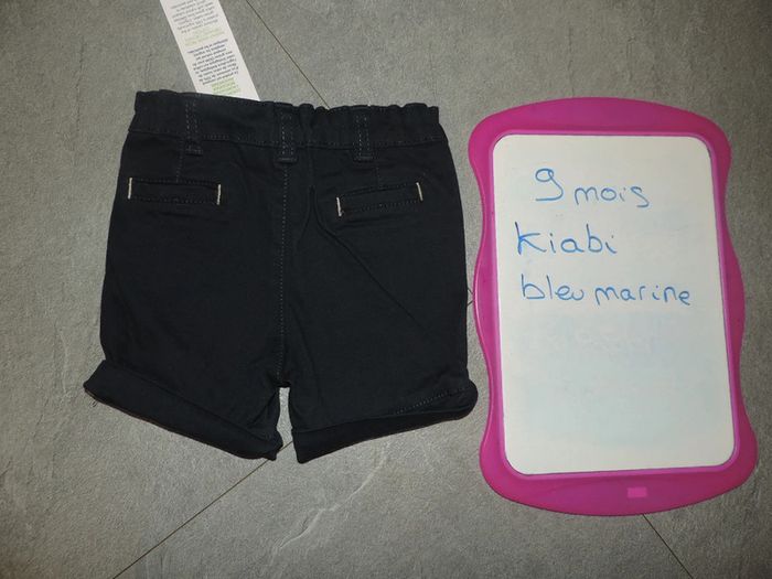 short kiabi taille 9 mois neuf - photo numéro 2