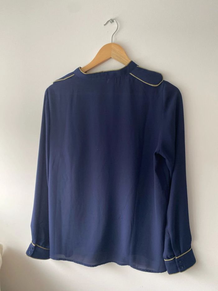 Blouse fluide bleu - photo numéro 5
