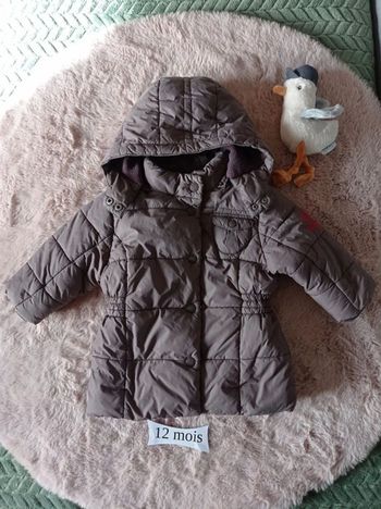 Doudoune doublée polaire 12 mois