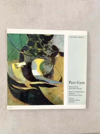 Disque 🎵 vinyle Lp : Edvard Grieg . Orchestre Du Festival de Vienne, Gianfranco Rivoli – Peer Gynt