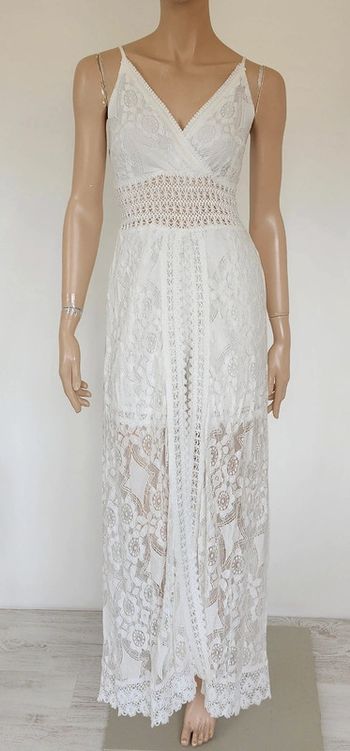 Robe short en dentelles T.M