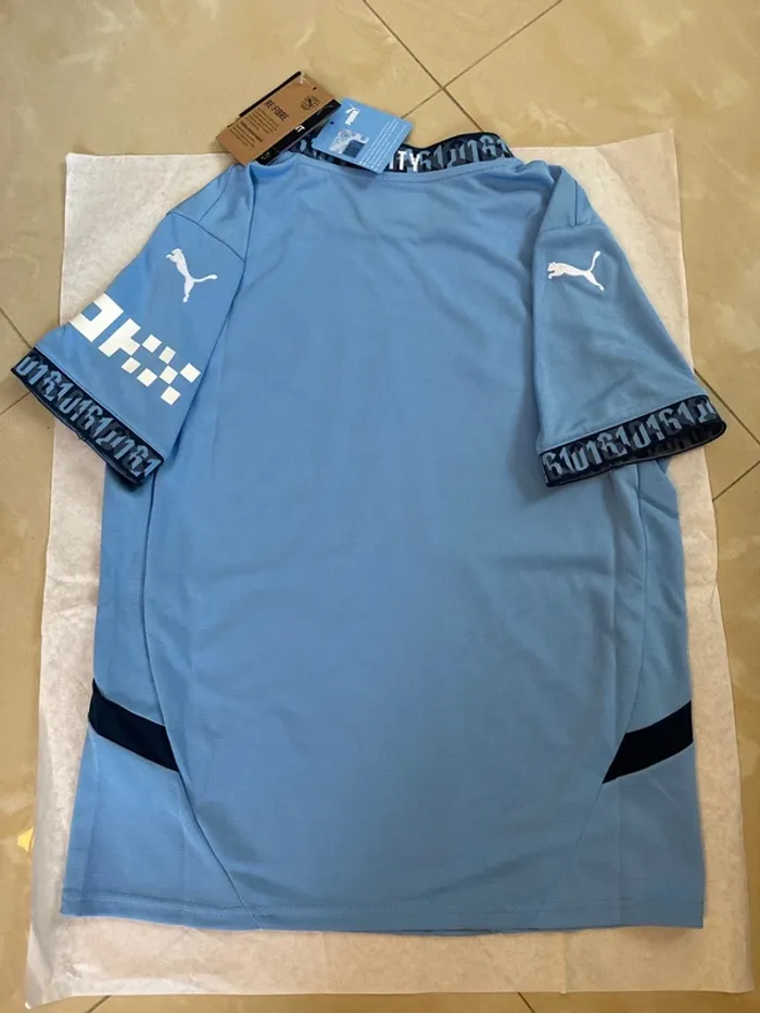 Maillot de foot Puma équipe Manchester City 2024/2025 taille 13/14 ans authentique neuf - photo numéro 14