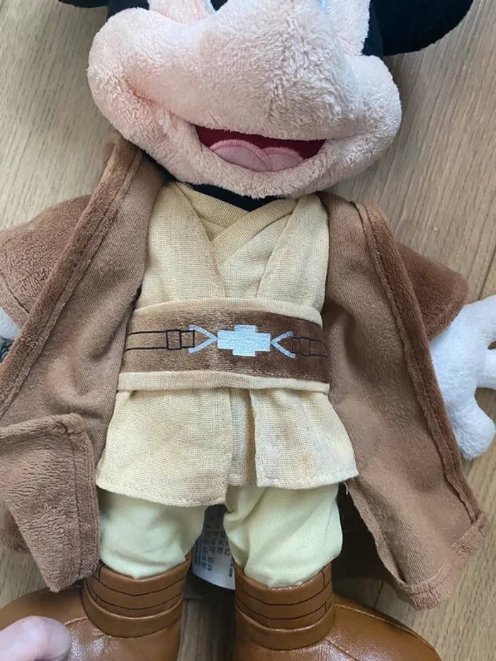 Grande Peluche Mickey Jedi star wars Disney - photo numéro 4
