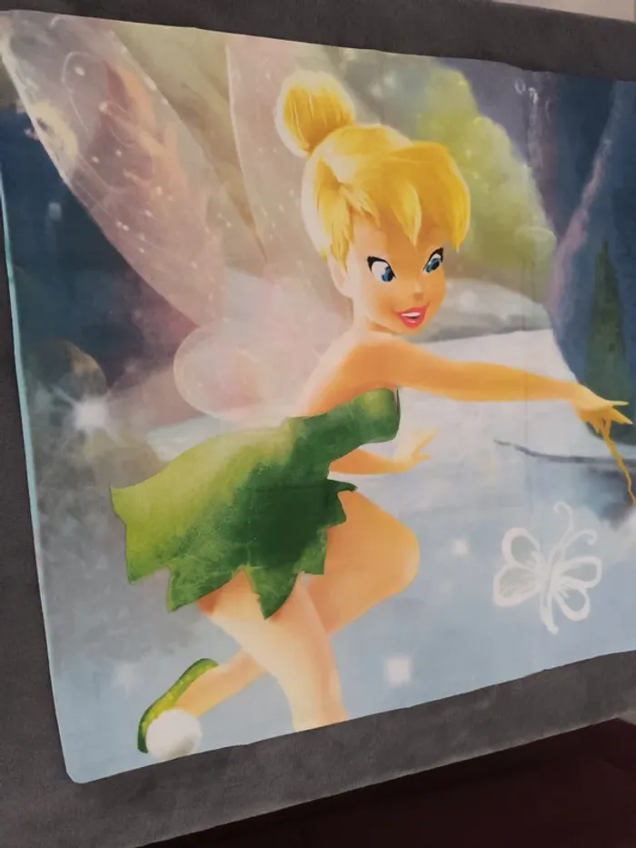 Ensemble parure de lit enfant fee clochette - photo numéro 2