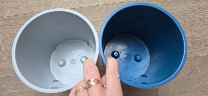 Lot de 2 cache pots de fleur - photo numéro 2