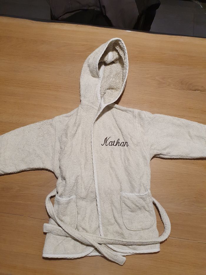 Peignoir prénom Nathan