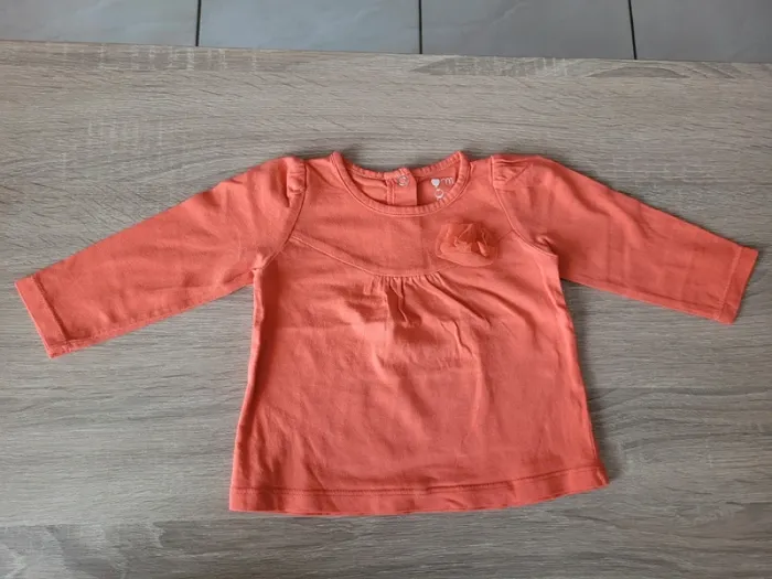 Lot de 5 tee-shirts fille en 9 mois - photo numéro 9