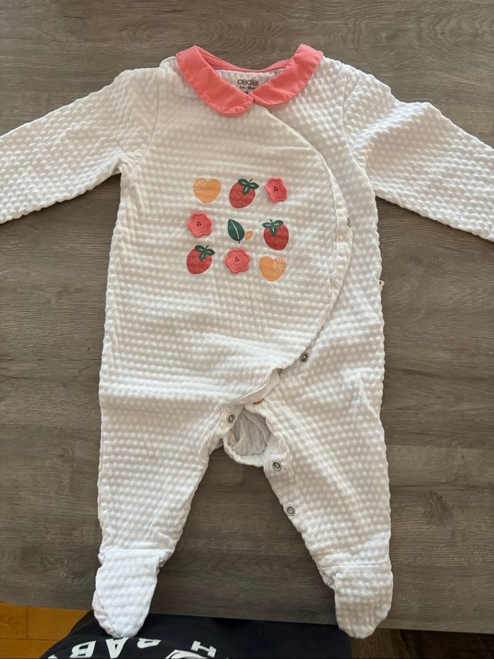 Lot 7 pyjamas coton 6 mois - photo numéro 7