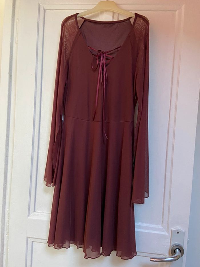 Robe bordeaux taille S
