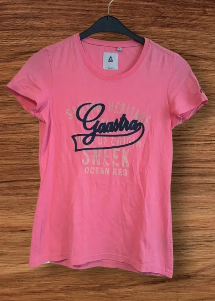 👚 T-shirt rose gaastra - Taille S 🌸