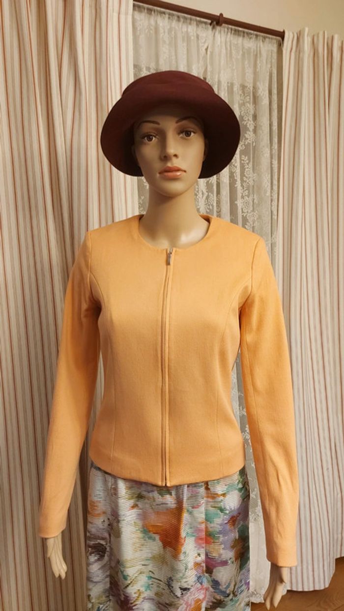Veste Terre Bleue t 36 en coton - photo numéro 3