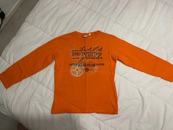 t shirt orange interdit de me gronder