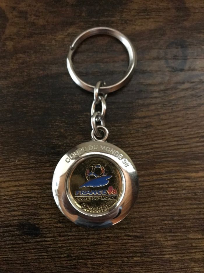 Porte clé Coupe du monde 98 France Officiel - photo numéro 2