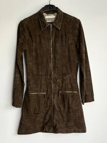 Tunique/robe avec zip complet marron pour femme Cache Cache taille 1 (36)