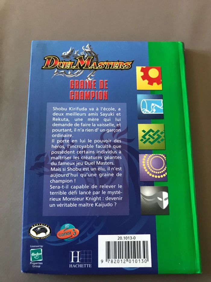 Livre Duel Masters graine de champion - photo numéro 2