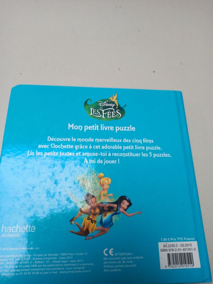 Livre puzzle disney - photo numéro 7