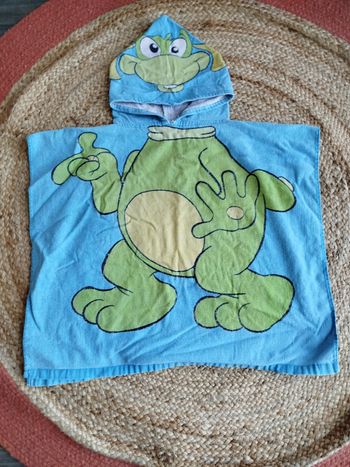 Sortie de bain poncho dinosaure