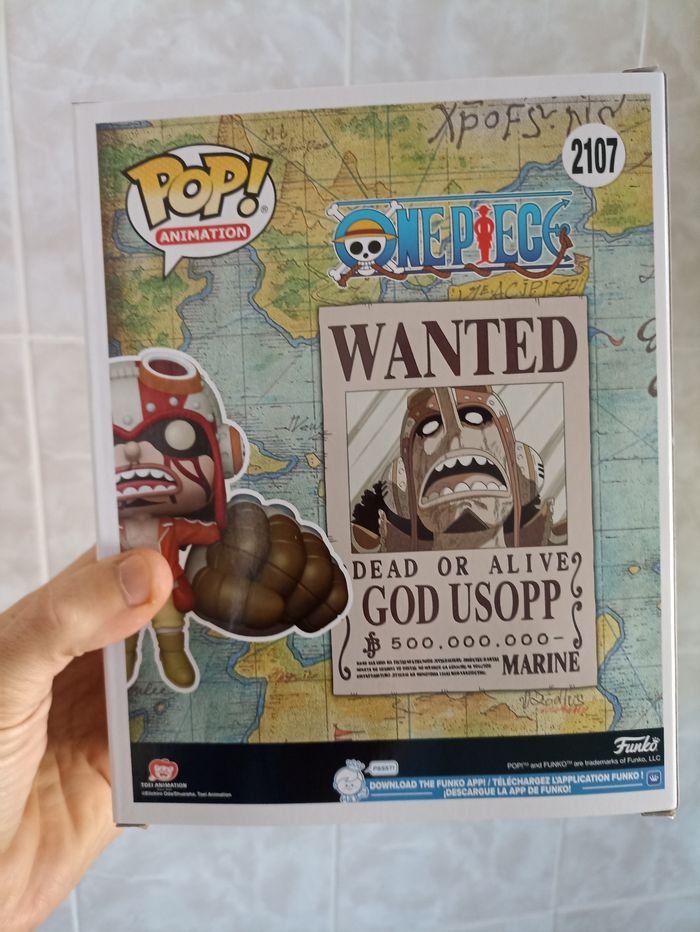 Funko one piece wanted poster 2107 god usopp - photo numéro 3