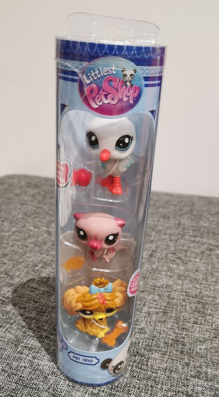 Littlest Pet Shop Trio Collector neuf sous blister