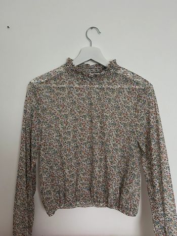 Blouse à fleurs